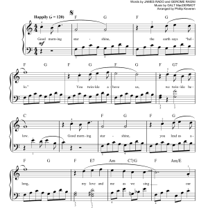 Galt MacDermot Good Morning Starshine (arr. Phillip Keveren) Musik Noten - Easy Piano - 179756-0