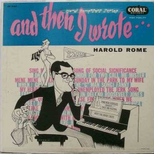 Harold Rome Be Kind To Your Parents Musik Noten - Lead Sheet / Fake Book - 180206-thumbnail