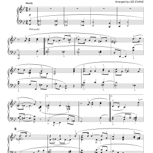 Henry Purcell When I Am Laid In Earth (arr. Lee Evans) Musik Noten - Piano Solo - 180107-0