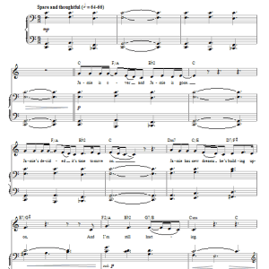 Jason Robert Brown Still Hurting (from The Last 5 Years) Musik Noten - Lead Sheet / Fake Book - 85523-0