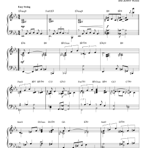 Jerry Ross Hey There [Jazz version] (arr. Brent Edstrom) Musik Noten - Piano Solo - 158968-0