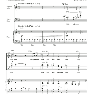 John Lennon Imagine (arr. Paris Rutherford) Musik Noten - SATB Choir - 158825-0