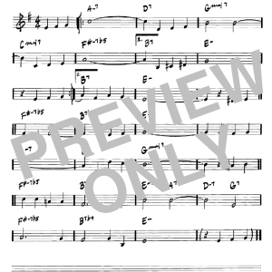 Johnny Mercer Autumn Leaves Musik Noten - Lead Sheet / Fake Book - 179878-0