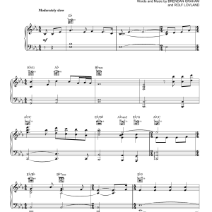 Josh Groban You Raise Me Up Musik Noten - Lead Sheet / Fake Book - 179864-0