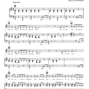 Kander & Ebb And All That Jazz Musik Noten - Lead Sheet / Fake Book - 85471-0