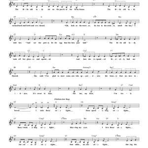 Kander & Ebb City Lights (from The Act) Musik Noten - Lead Sheet / Fake Book - 85572-0