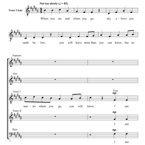 Keiji Ishiguri Know Musik Noten - SATB Choir - 158966-0