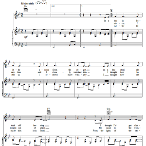 Kenny Rogers Lucille Musik Noten - Lead Sheet / Fake Book - 85730-0