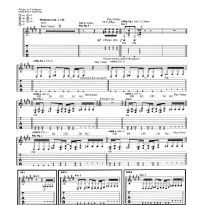 Korn Blind Musik Noten - Guitar Tab - 179984-0