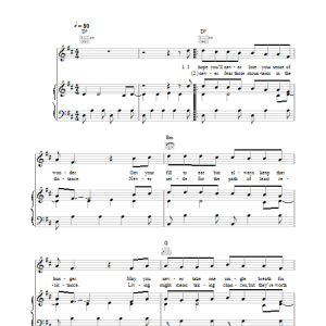 Lee Ann Womack I Hope You Dance Musik Noten - Lead Sheet / Fake Book - 85633-0