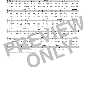Leonard Daugherty Down In The Valley Musik Noten - Lead Sheet / Fake Book - 179647-0