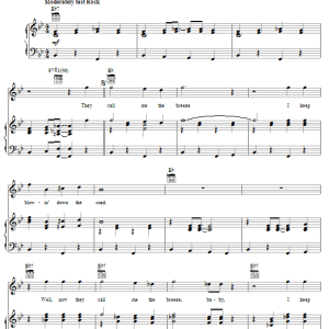 Lynyrd Skynyrd Call Me The Breeze Musik Noten - Lead Sheet / Fake Book - 85207-0