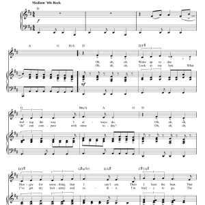 Marc Shaiman Good Morning Baltimore Musik Noten - Lead Sheet / Fake Book - 85516-0