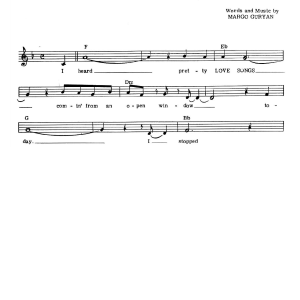 Margo Guryan Love Songs Musik Noten - Lead Sheet / Fake Book - 79763-0