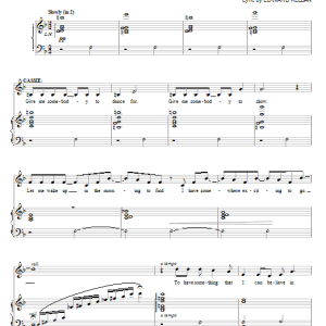 Marvin Hamlisch The Music And The Mirror Musik Noten - Lead Sheet / Fake Book - 85613-0