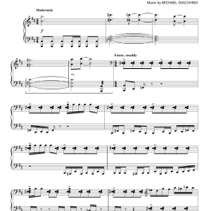 Michael Giacchino A Long Ride Ahead Musik Noten - Piano Solo - 179886-0