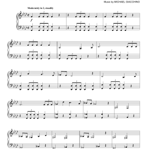 Michael Giacchino The Imperial Suite Musik Noten - Piano Solo - 179890-0