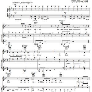 Michael Korie Another Winter In A Summer Town Musik Noten - Lead Sheet / Fake Book - 85562-0