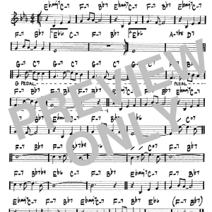 Moe Jaffe Gypsy In My Soul Musik Noten - Lead Sheet / Fake Book - 179870-0