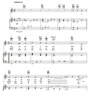 Newsboys Turn Your Eyes Upon Jesus Musik Noten - Lead Sheet / Fake Book - 179498-0