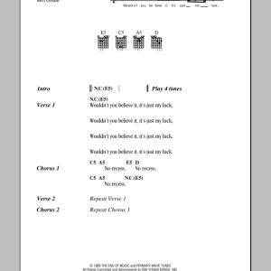 Nirvana School Musik Noten - Guitar Tab - 172086-0
