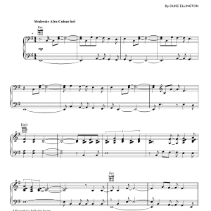 Norah Jones African Flower (Petite Fleur Africaine) Musik Noten - Piano, Vocal & Guitar Chords - 179912-0