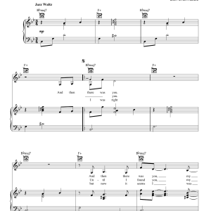 Norah Jones And Then There Was You Musik Noten - Piano, Vocal & Guitar Chords - 179917-0