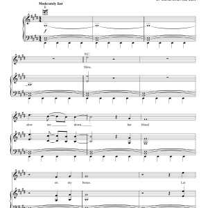 Of Monsters And Men Six Weeks Musik Noten - Piano, Vocal & Guitar Chords - 99198-0