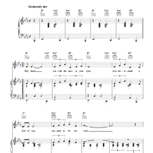 Richard Adler Hey There Musik Noten - Easy Piano - 179732-0