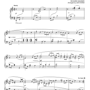 Richard Wagner Walther's Prize Song (arr. Lee Evans) Musik Noten - Piano Solo - 180113-0