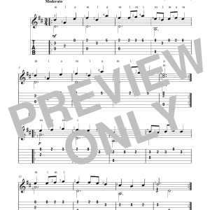 Robert de Visee Menuett Musik Noten - Solo Guitar - 170185-0