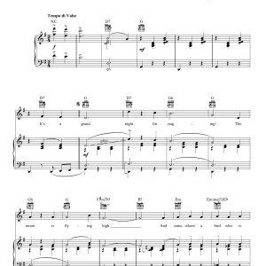 Rodgers & Hammerstein It's A Grand Night For Singing Musik Noten - Piano Solo - 158997-0