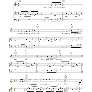 Simon & Garfunkel The Sound Of Silence Musik Noten - Ukulele Chords/Lyrics - 164414-0
