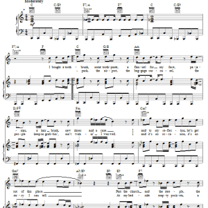 Squeeze Tempted Musik Noten - Lead Sheet / Fake Book - 85677-0