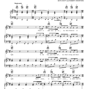 The Avett Brothers Head Full Of Doubt/Road Full Of Promise Musik Noten - Piano, Vocal & Guitar Chords - 158157-0