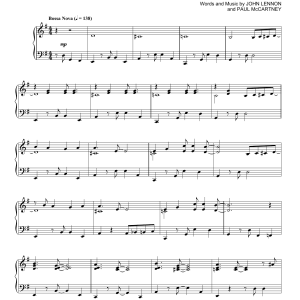 The Beatles Eight Days A Week [Jazz version] Musik Noten - Piano Solo - 176027-0