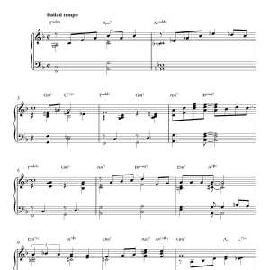 The Beatles Here, There And Everywhere [Jazz version] Musik Noten - Piano Solo - 176042-0