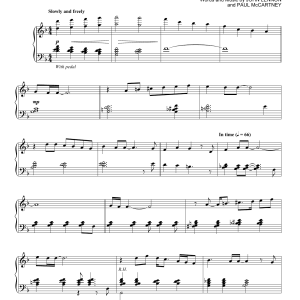 The Beatles Yesterday [Jazz version] Musik Noten - Piano Solo - 176043-0