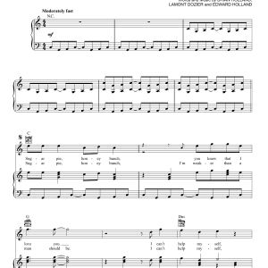 The Four Tops I Can't Help Myself (Sugar Pie, Honey Bunch) Musik Noten - Lead Sheet / Fake Book - 85717-0