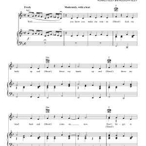 The Isley Brothers Shout Musik Noten - Lead Sheet / Fake Book - 85204-0