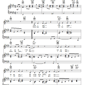 Alison Krauss The World From Way Up Here (Annabelle's Wish) Musik Noten - Piano, Vocal & Guitar Chords - 74880-0