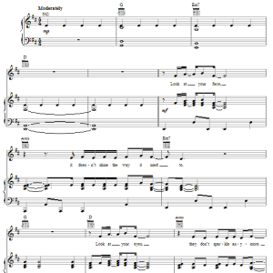 Audio Adrenaline Starting Over Musik Noten - Piano, Vocal & Guitar Chords - 56020-0