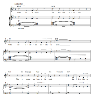 Audra McDonald When Did I Fall In Love Musik Noten - Piano, Vocal & Guitar Chords - 53616-0