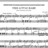 Benjamin Britten A Ceremony Of Carols, Op. 28, This Little Babe Musik Noten - Piano Solo - 89492-0