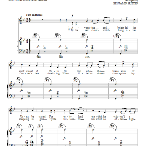 Benjamin Britten Avenging and bright Musik Noten - Piano & Vocal - 96258-0