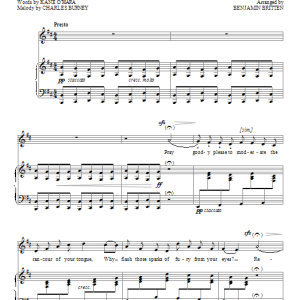 Benjamin Britten Pray goody Musik Noten - Piano & Vocal - 96763-0