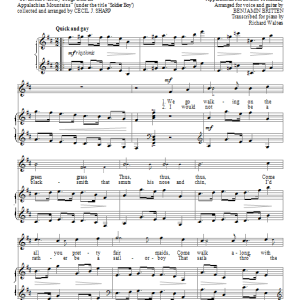 Benjamin Britten Sailor-boy Musik Noten - Piano & Vocal - 97920-0