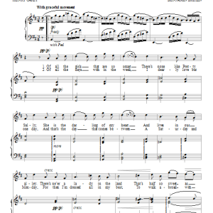 Benjamin Britten Sally in our Alley Musik Noten - Piano & Vocal - 97929-0