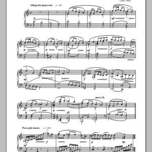 Berthold Goldschmidt From The Ballet Musik Noten - Piano Solo - 89494-0