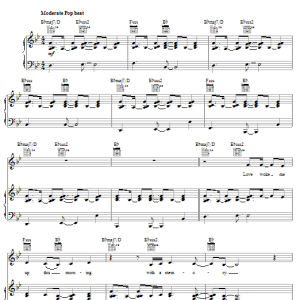 Bethany Dillon Dreamer Musik Noten - Piano, Vocal & Guitar Chords - 52962-0